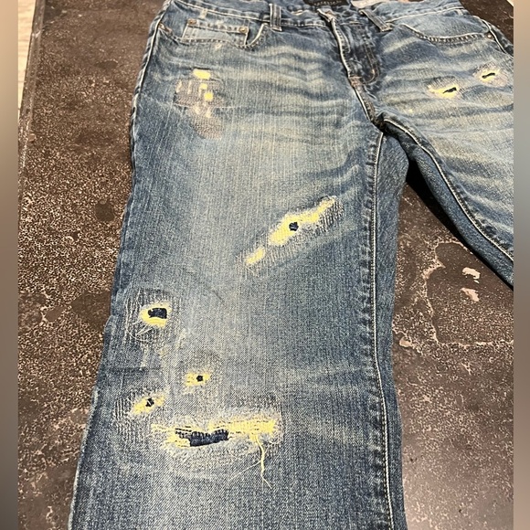 Men’s Aéropostale skinny, distressed jeans like new - Picture 7 of 14